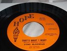 northern and rare soul, super rare and in demand syng mcgowen, thats what i want