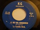 Rare Northern Soul Latin Funk 45 record La Familia Orch. KG #100 L K