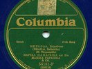 GREECE - Marika Papagika on blue wax Columbia 12