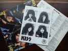 KISS CRAZY CRAZY NIGHTS  VG+Condition LP  w/Autographed Bruce Kulick photo