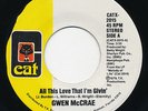 GWEN MCCRAE All This Love That I’m Givin CAT Rare Funk Soul 45 Modern