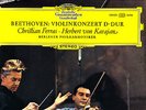 DGG STEREO TULIP - FERRAS - BEETHOVEN - VIOLIN CONCERTO - KARAJAN - NM
