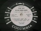 Dave Brubeck Quartet Time Out Stereo Six 6 Eye White Label Promo RARE LP jazz