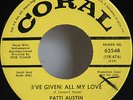 Patti Austin 45 I've Given All My Love b/w Why Can't We Northern Soul Demo Coral