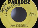Rusty and the Upsetters 45 Ball of Confusion on Paradise RARE & HEAVY FUNK HEAR