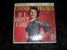Connie Francis If I Didn't Care  Cardboard Photo Picture Sleeve Mint