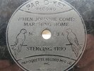 Sterling Trio - PAR-O-KET RECORD 33 - 7 Inch Disc - When Johnnie Comes Marching