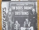 OUTCASTS first 7” Irish punk 'Frustration' 1978 RUDI private label PROTEX, CLASH