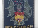 Dio World Tour 1986 Vintage VERY RARE Sew On patch music