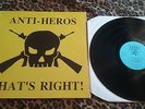Anti-heros that's right/don't tread on me 1st pressings skinhead oi punk