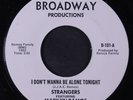 rare Modern Soul 45 FRIENDS & STRANGERS i don't wanna be alone BROADWAY Hear