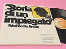 DE ANDRE LP STORIA IMPIEGATO ORIG 1973 EX+ RICORDI ORANGE E LIBRETTO