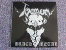 VENOM BLACK METAL GREY MARBLED VINYL LP NEAT 1005 A/B  RARE 80'S METAL ORIGINAL