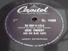 GENE VINCENT BE-BOP-A-LULA RARE 10