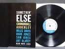 Somethin' Else Cannonball Adderley Miles Davis Mono Blue Note 1595 DG RVG Ear