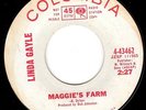 LINDA GAYLE - MAGGIE'S FARM - KILLER MOD FUZZ Girls In The Garage Dancer 45 HEAR