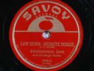 78 RPM -- Birmingham Sam (John Lee Hooker), Savoy 5558, E / EE+  Blues