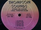 Strong Like Samson / Linval Thompson In Dub - Thompson Sounds LP 33T Very Rare ?