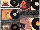 5 x Bob Marley lp records