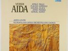 VERDI PLACIDO DOMINGO JAMES LEVINE AIDA MET SONY 1991 3 LP BOX S3 45973 AS NEW