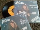 Nicole 2x Vinyl Single,Un Poco de Paz, Ein bißchen Frieden, Spanische Pressungen