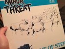 Minor Threat Out of Step LP Record 1983 Dischord with photo $3.50 Lyric sheet