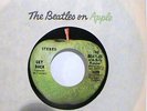 THE BEATLES ON APPLE GET BACK / DON'T LET ME DOWN 45T RARE CANADA