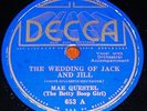 MAE QUESTAL (The Betty Boop Girl) - Wedding of Jack and Jill - 78 rpm