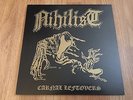 Nihilist Carnal Leftovers LP Silver Vinyl Entombed Dismember Carnage Left Hand