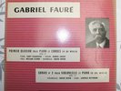 GUILET - SOYER & CASADESUS / FAURE quatuor & sonata / RARE CONCERTEUM LP