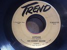 BIG DANNY OLIVER Sapphire BLACK ROCK & ROLL 45 on TREND I Wanna Go Steady LISTEN