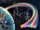 RAINBOW Down to Earth VINYL LP Graham Bonnet Glover DEEP PURPLE Autograph SIGNED