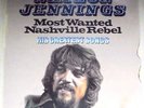 WAYLON JENNINGS-MOST WANTED NASHVILLE REBEL 2 LP -RARE GERMANY NM