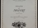 ALFRED LOEWENGUTH / FRANCOISE DOREAU - Sonates de Mozart - LP FAR 02