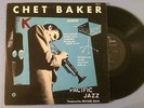 Chet baker 33 1/3 lp record pjlp 3 pacific jazz quartet isn't it romantic 10 in.