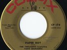 Twilights w/ Tony Richards, Paper Boy, Please Believe In Me, Colpix 178, 45 rpm