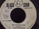 Denton Dixon - My Conception / Dub - Black Star 7