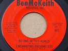 ENCHANTING ENCHANTERS: NO ONE IN THIS WORLD - ORIG PRESS SOUL FUNK BenMoKeith 45
