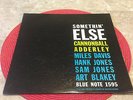 CANNONBALL ADDERLEY Somethin' Else BLUE NOTE 1595 47 West 63rd NY LP Vinyl Jazz
