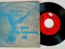 EMERSON LAKE & PALMER From the Beginning / Living Sin 1972  Single Rare Angola
