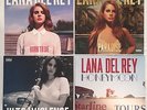 Lana Del Rey 4 LP Vinyl Record Lot- Born To Die Paradise Ultraviolence Honeymoon