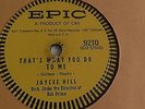 Jaycee Hill– 78rpm single 10-inch –Epic #9210