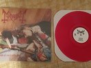 mayhem dawn of the black hearts red vinyl lp record black metal