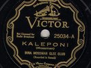 77e.  Bina Mossman Glee Club - Kaleponi & Kalakaua - Victor 25034
