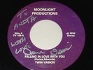 Twin Vasion 45 private modern sweet soul boogie on Moonlight signed