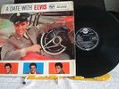 ELVIS PRESLEY -A Date with Elvis -UK LP-1959 - 1st PRESS- LARGE SILVER SPOT-MONO