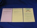 DAVID BOWIE DECEMBER 1973 FAN CLUB LETTER with MICK RONSON SOLO RAINBOW DATES