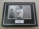Ian Brown Signed Photo Framed 16x12 Stone Roses Memorabilia Autograph Display