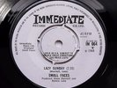 Small Faces - Lazy Sunday - *NEAR MINT* UK 1968 1st Press Immediate 45