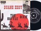 DUANE EDDY The Battle b/w Theme From Dixie Danish 45PS 1961 London